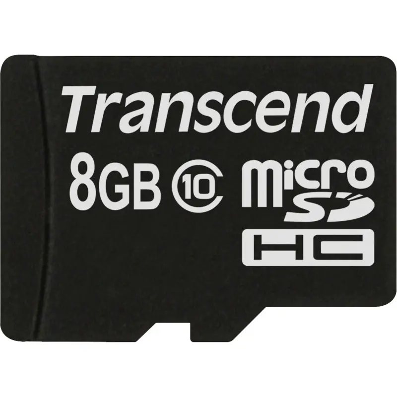 Karta pamięci  Transcend microSDHC          8GB Class 10 + adapter SD