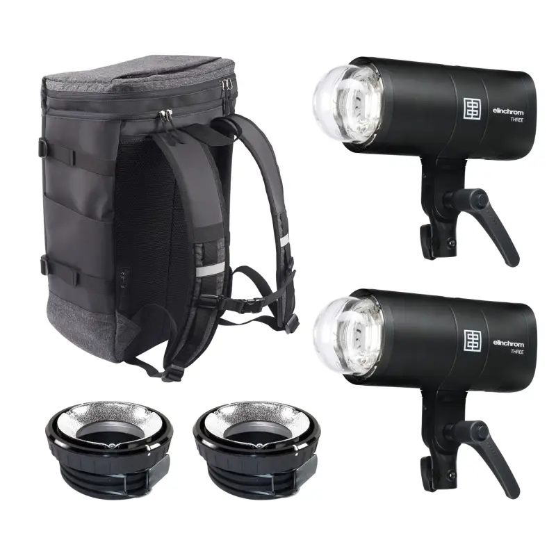 Elinchrom THREE Off Camera Flash DUAL Kit