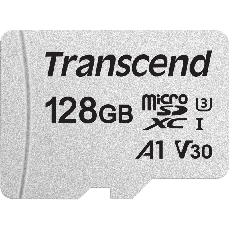 Karta pamięci  Transcend microSDXC 300S   128GB Class 10 UHS-I U3 V30 A1
