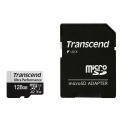 Karta pamięci  Transcend microSDXC 340S   128GB Class 10 UHS-I U3 A2