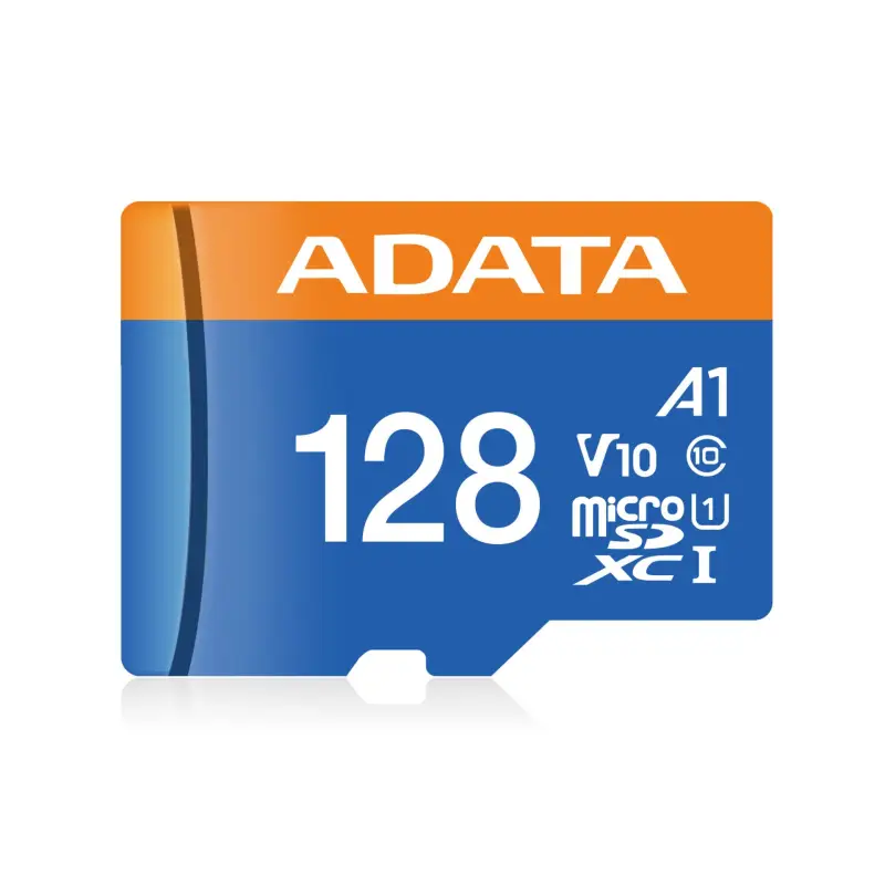 Karta pamięci  ADATA CARD MICROSDHC       128GB UHS-I CL10 100/20 MB/s W/1 Adap.