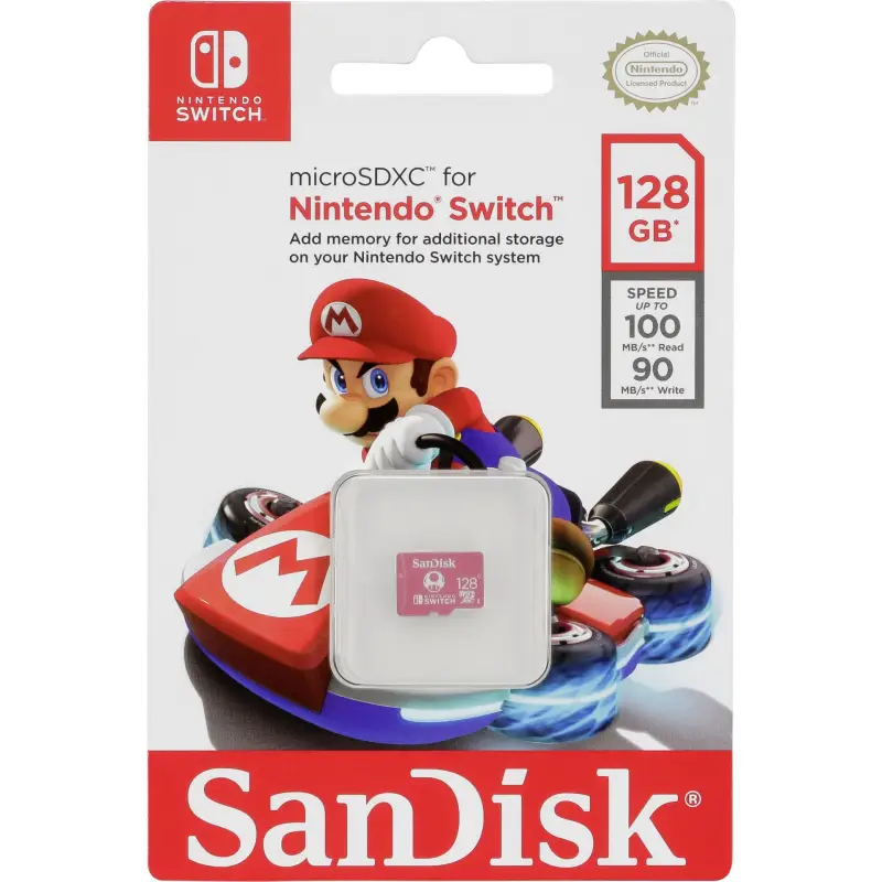 Karta pamięci  SanDisk MicroSDXC UHS-I    128GB Nintendo Switch