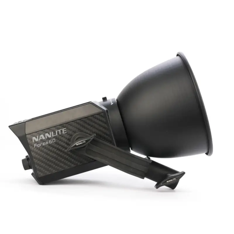 Używana lampa Nanlite Forza 60 + torba + zasilacz + czasza