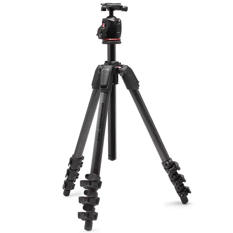 Manfrotto Statyw 055XPRO4 Carbon Black z głowicą MHXPRO AS