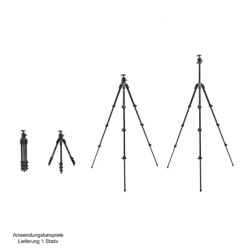 Manfrotto Statyw 055XPRO4 Carbon Black z głowicą MHXPRO AS