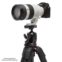 Manfrotto Statyw 055XPRO3 Alu Black z głowicą MHXPRO AS