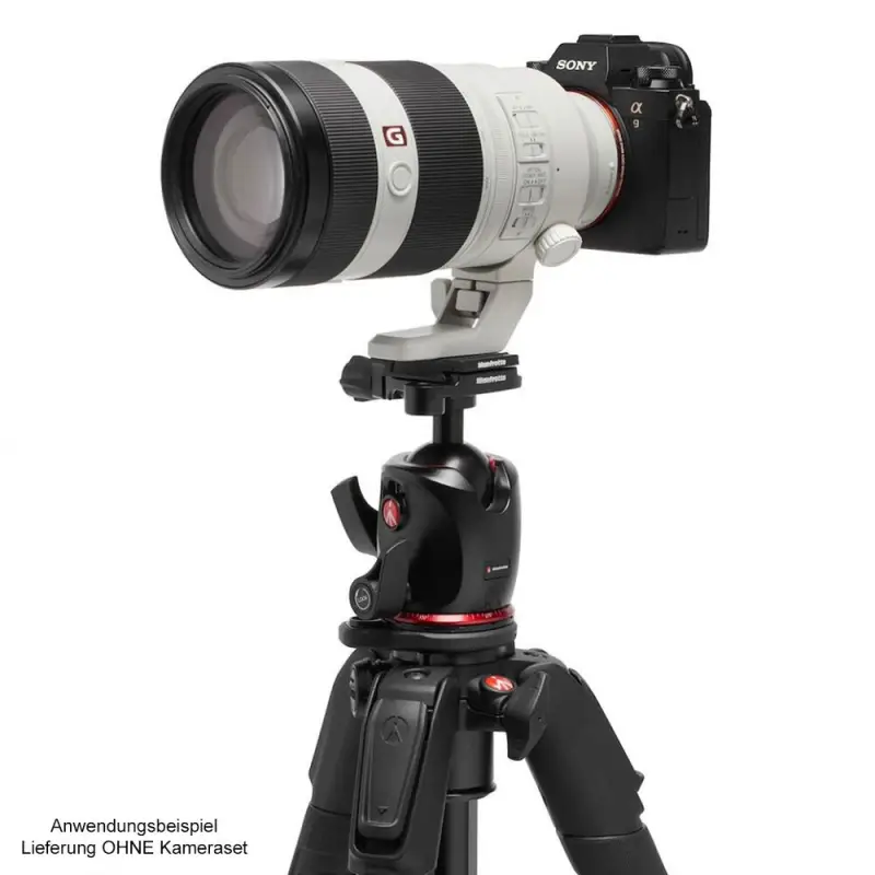 Manfrotto Statyw 055XPRO3 Alu Black z głowicą MHXPRO AS