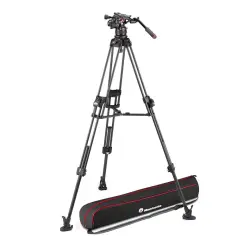 Manfrotto Zestaw 645 Carbon Fast Twin +głowica 612 środ