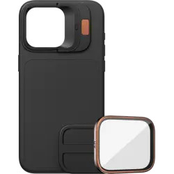 PolarPro Kit - LiteChaser iPhone 15 Pro Case Black + UV Filter