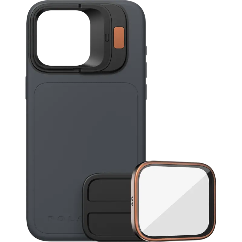 PolarPro Kit - LiteChaser iPhone 15 Pro Case Ocean + UV Filter