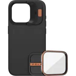PolarPro Kit - LiteChaser iPhone 15 Pro Max Case Black + UV Filter
