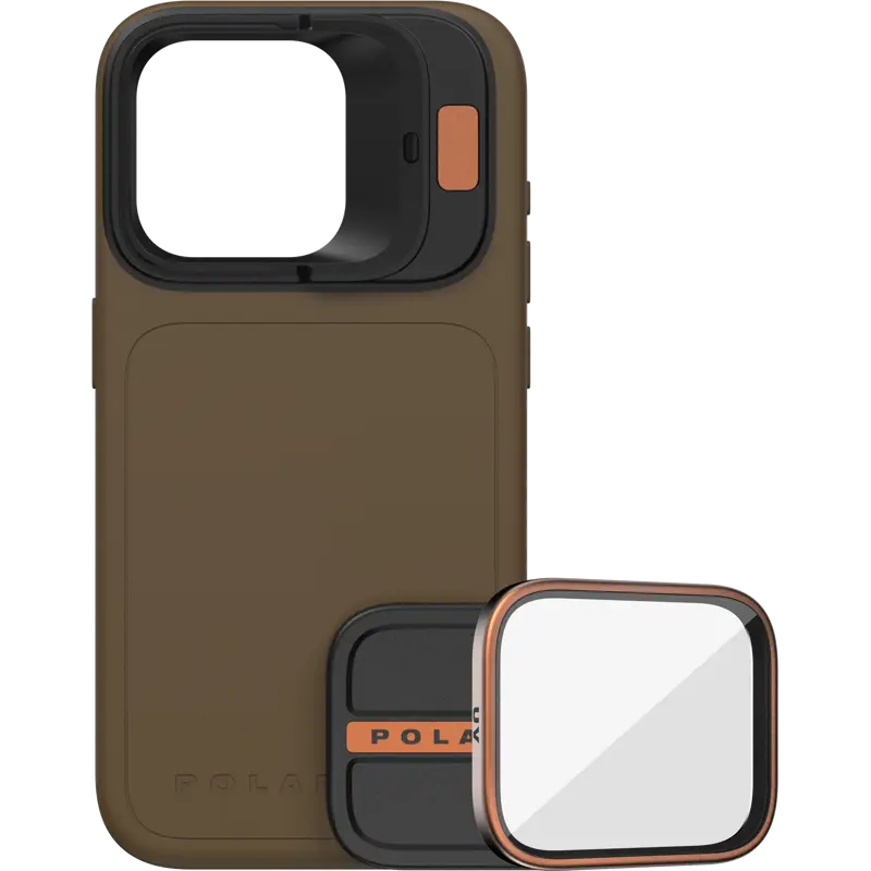 PolarPro Kit - LiteChaser iPhone 15 Pro Max Case Desert + UV Filter