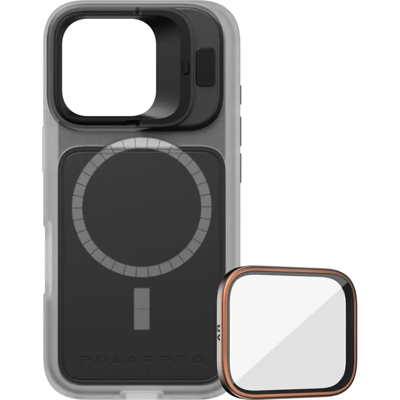 PolarPro Kit - LiteChaser iPhone 16 Pro BaseCase Clear + UV Filter