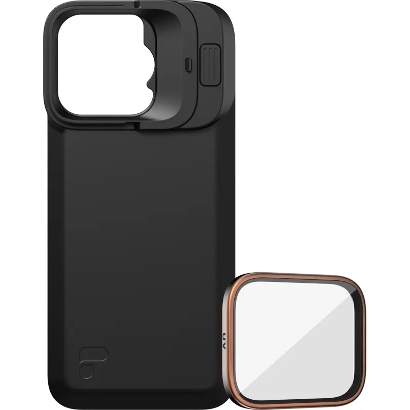 PolarPro Kit - LiteChaser iPhone 16 Pro Exo BackPlate + UV Filter