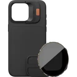 PolarPro Kit - LiteChaser iPhone 15 Pro Case Black + VND 3-5 Filter