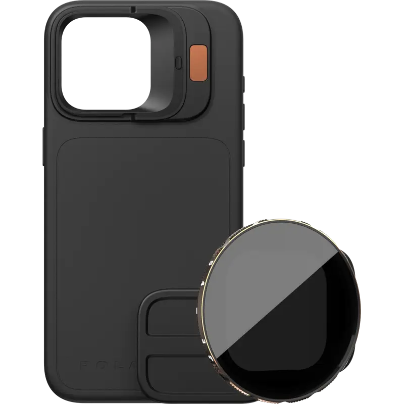 PolarPro Kit - LiteChaser iPhone 15 Pro Case Black + VND 3-5 Filter