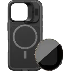 PolarPro Kit - LiteChaser iPhone 16 Pro BaseCase Black + VND 3-5 Filter