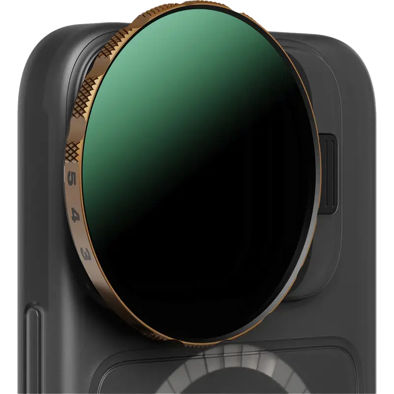 PolarPro Kit - LiteChaser iPhone 16 Pro Max BaseCase Black + VND 3-5 Filter