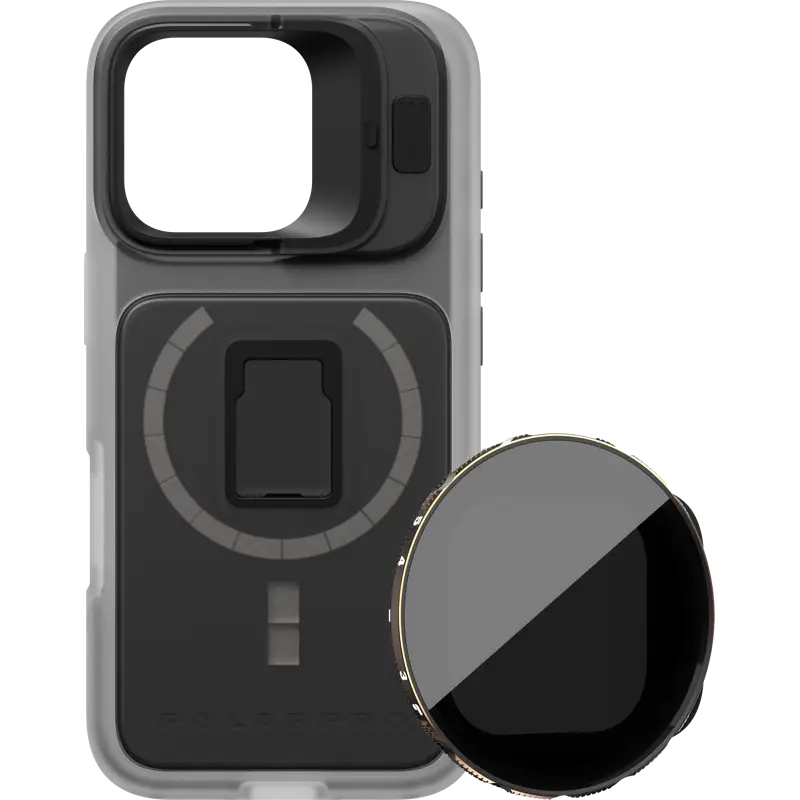 PolarPro Kit - LiteChaser iPhone 16 Pro ProCase Clear +VND 3-5 Filter