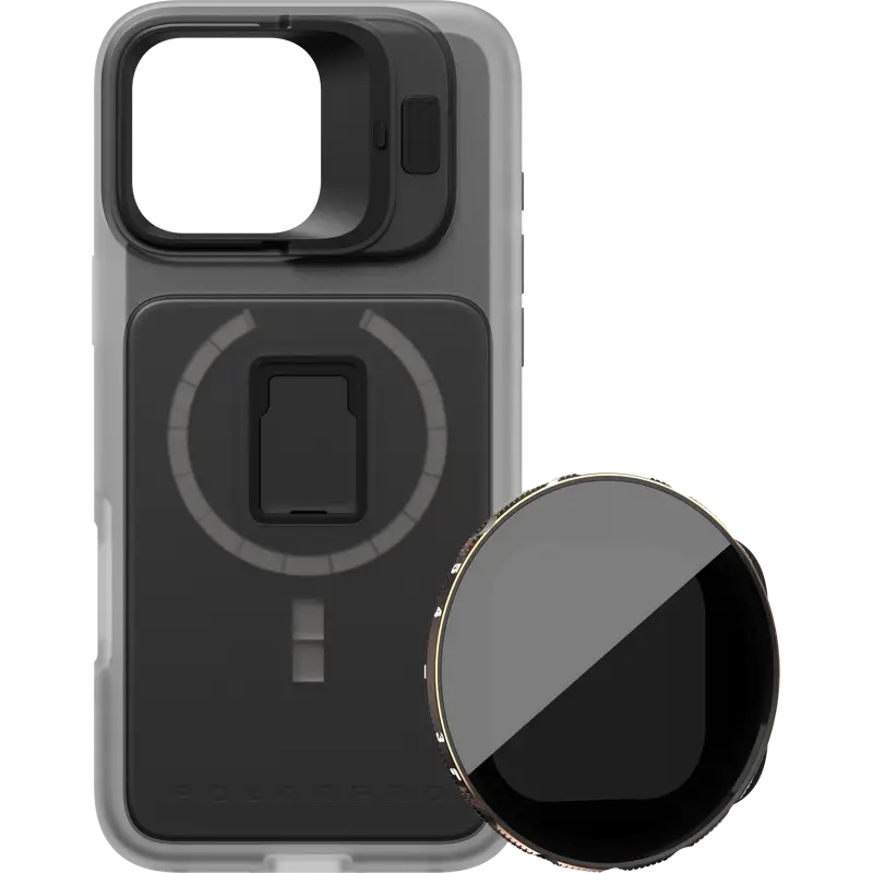 PolarPro Kit - LiteChaser iPhone 16 Pro Max ProCase Clear +VND 3-5 Filter