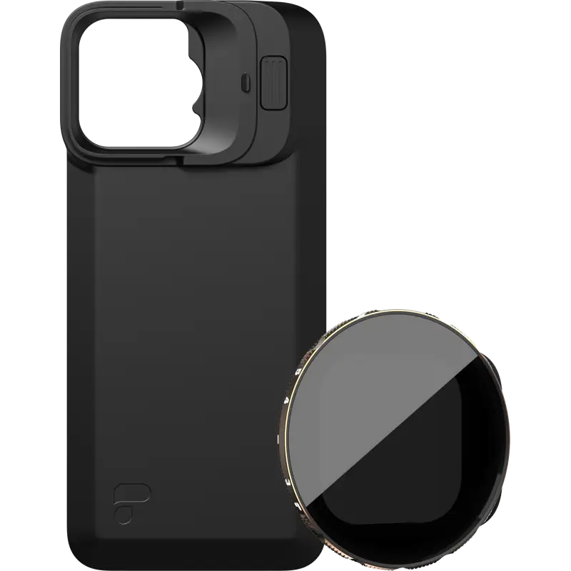 PolarPro Kit - LiteChaser iPhone 16 Pro Max Exo BackPlate +VND 3-5 Filter