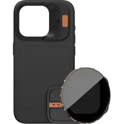 PolarPro Kit - LiteChaser iPhone 15 Pro Max Case Black + VND 3-5 Filter