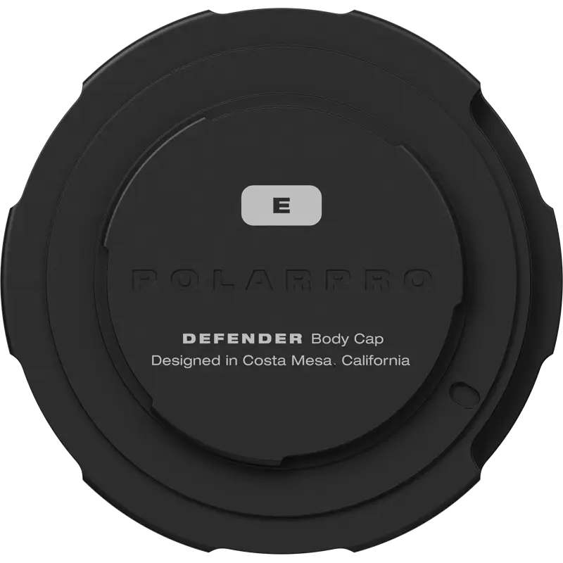 PolarPro Body Cap Sony E Mount Slate