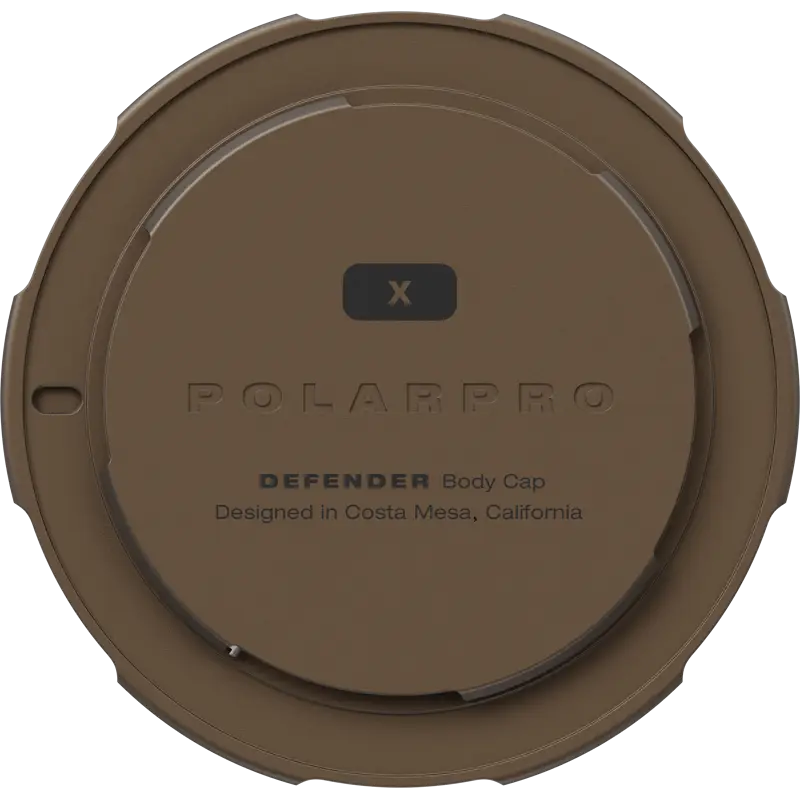 PolarPro Body Cap Fuji X Mount Desert