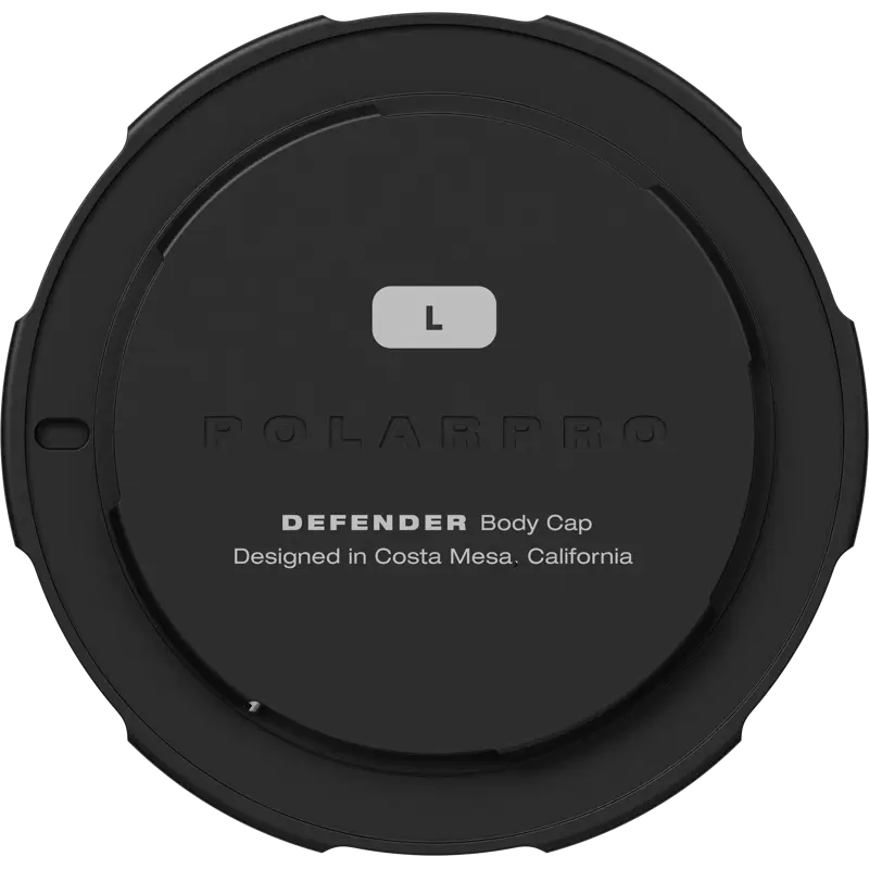 PolarPro Body Cap L Mount Black