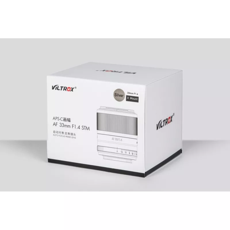 Viltrox AF 33mm F1.4 STM Fuji X silver