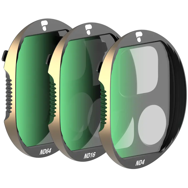 PolarPro Mavic 4 Pro Shutter ND Filter Collection [ND4, ND16, ND64]