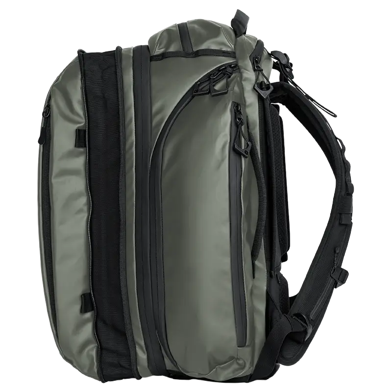 WANDRD Transit Travel Backpack 35L Wasatch Green