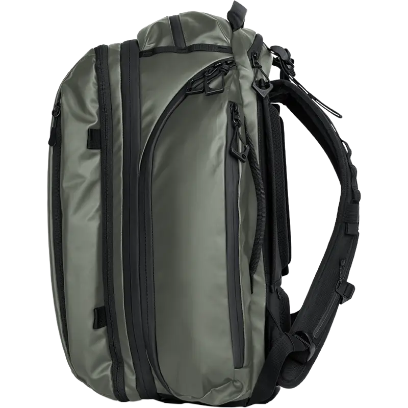 WANDRD Transit Travel Backpack 45L Wasatch Green