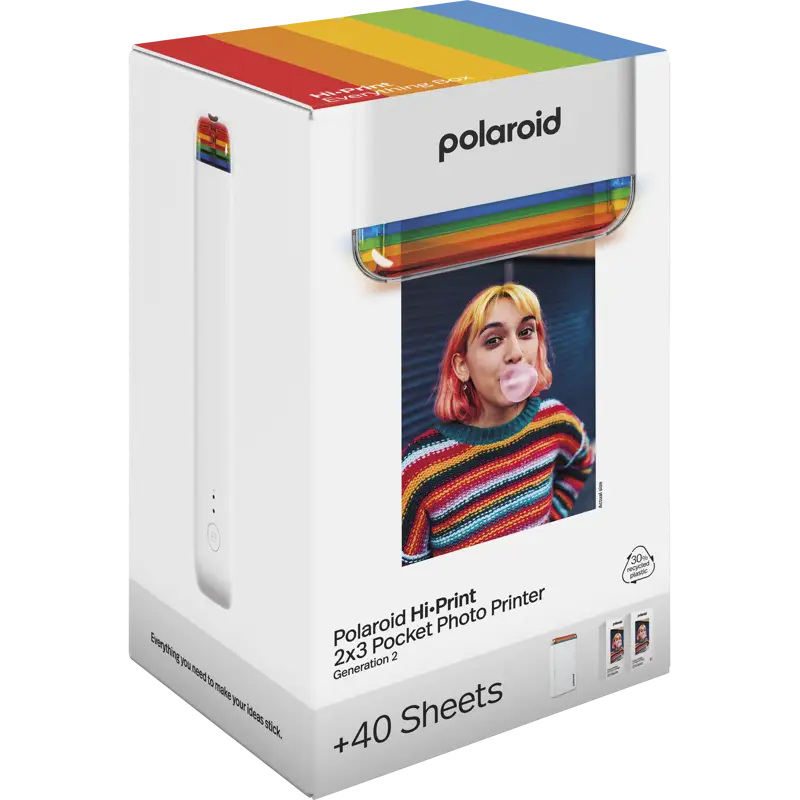 Polaroid Hi-Print Gen 2 E-box White
