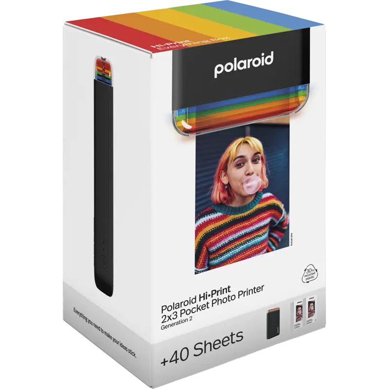 Polaroid Hi-Print Gen 2 E-box Black