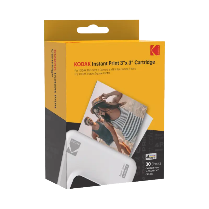 KODAK CARTRIDGE 3X3" 30-PACK