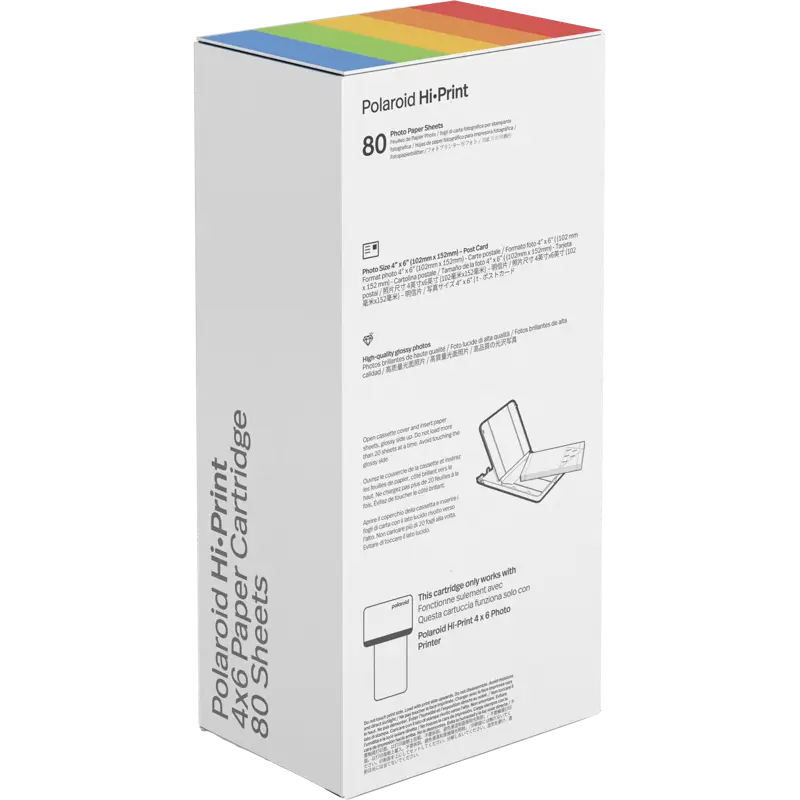 Polaroid Hi-print 4x6 Paper Cartridge 80 sheets