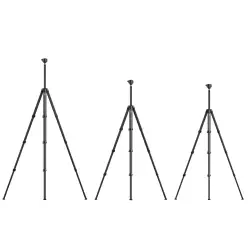 Statyw Peak Design Pro Tripod Tall Black - włókno węglowe, czarny