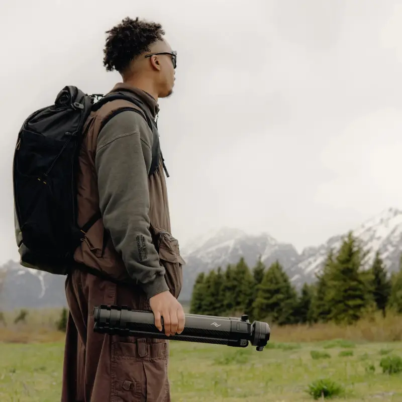 Statyw Peak Design Pro Tripod Black - włókno węglowe, czarny