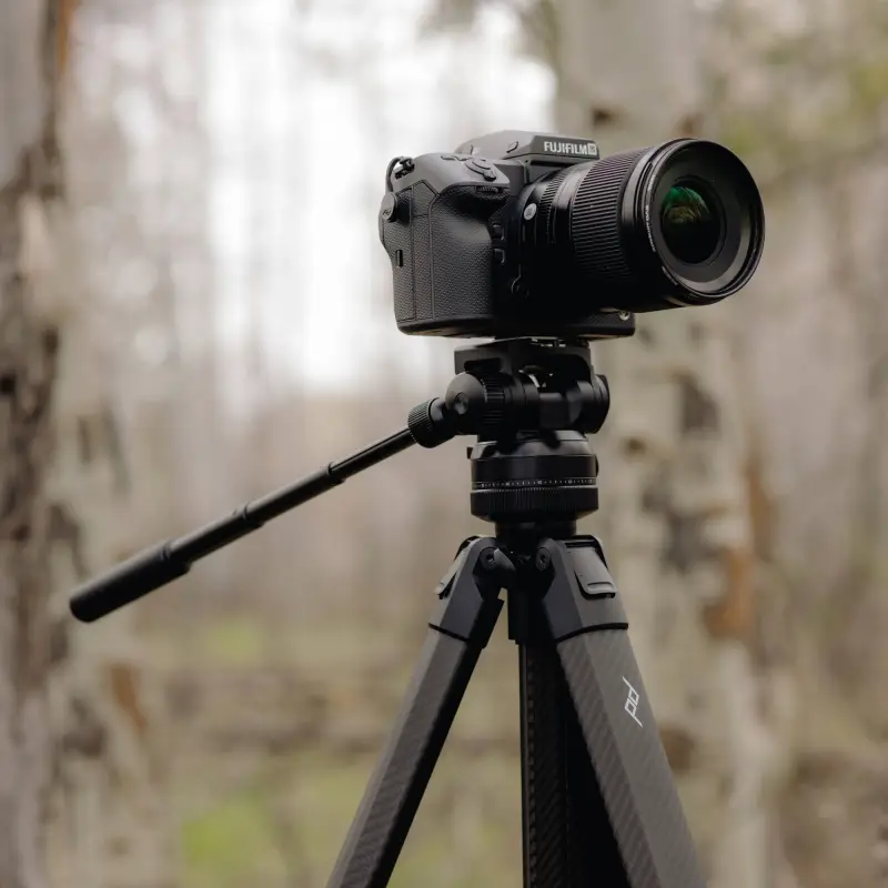 Statyw Peak Design Pro Tripod Tall Black - włókno węglowe, czarny