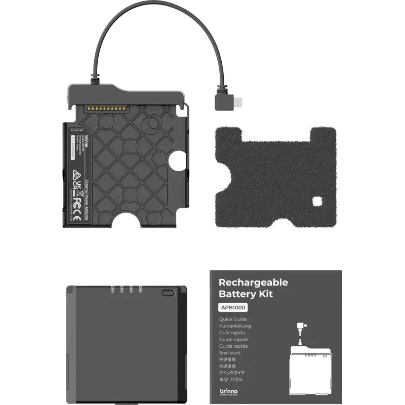 Brinno APB1000 Rechargeable Battery Kit