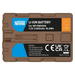 Akumulator Newell zamiennik NP-FM500H USB-C do Sony
