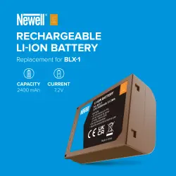 Akumulator Newell zamiennik BLX-1 USB-C do Olympus