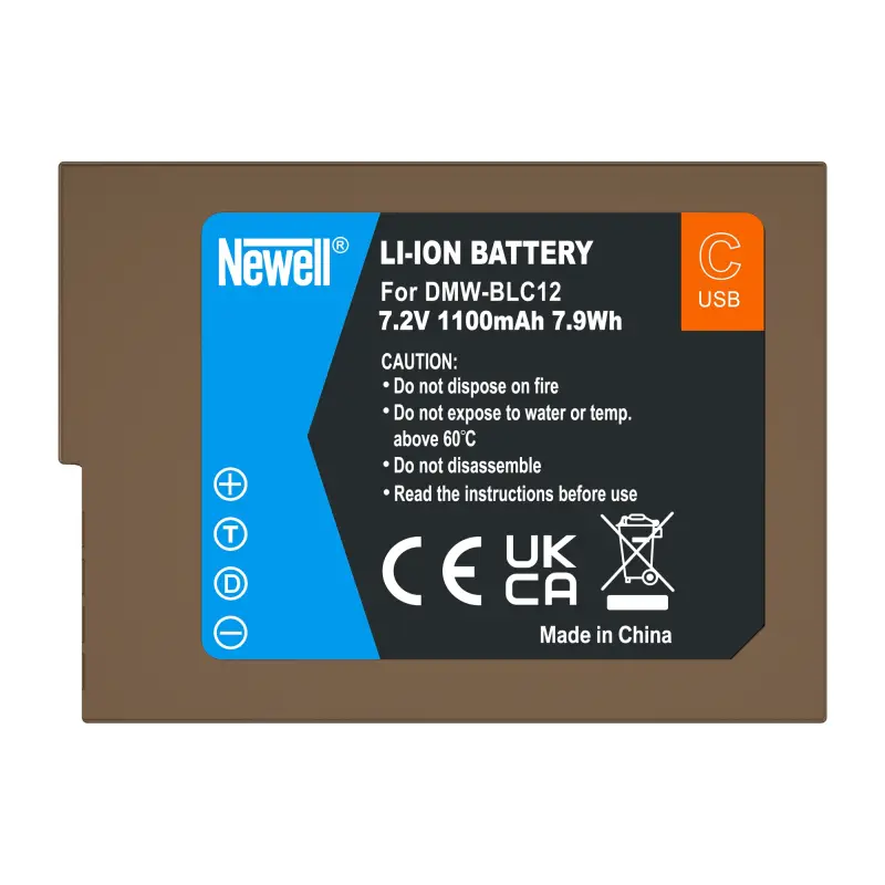 Akumulator Newell zamiennik DMW-BLC12 USB-C do Panasonic