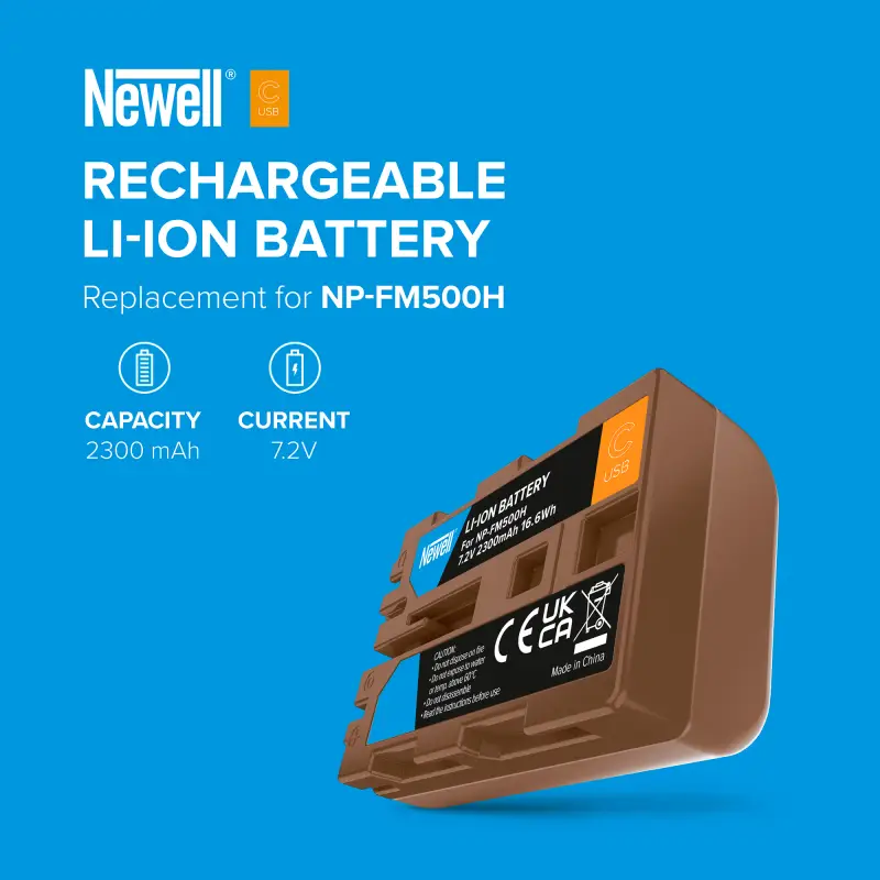 Akumulator Newell zamiennik NP-FM500H USB-C do Sony