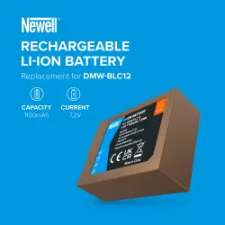 Akumulator Newell zamiennik DMW-BLC12 USB-C do Panasonic