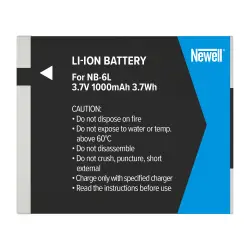 Akumulator Newell zamiennik NB-6L do Canon