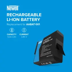 Akumulator Newell zamiennik AABAT-001 do GoPro 5