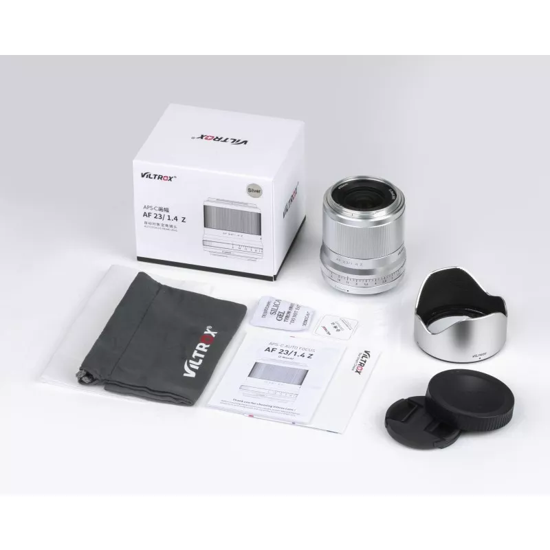 Viltrox AF 23mm F1.4 Nikon Z silver