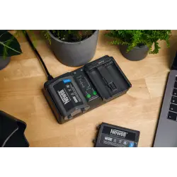 Ładowarka dwukanałowa Newell BC-18B do akumulatorów EN-EL18 do Nikon